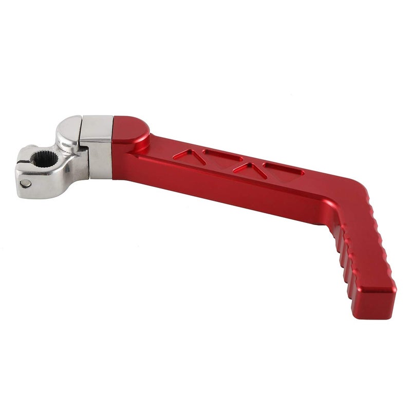 JRL CNC Kick Start Starter Lever Red for Honda XR50 CRF50 XR70 CRF70 50cc 70cc 110cc 125cc Pit Bikes and SDG SSR Baja Pitster Taotao Coolster Lifan Loncin - Image 1